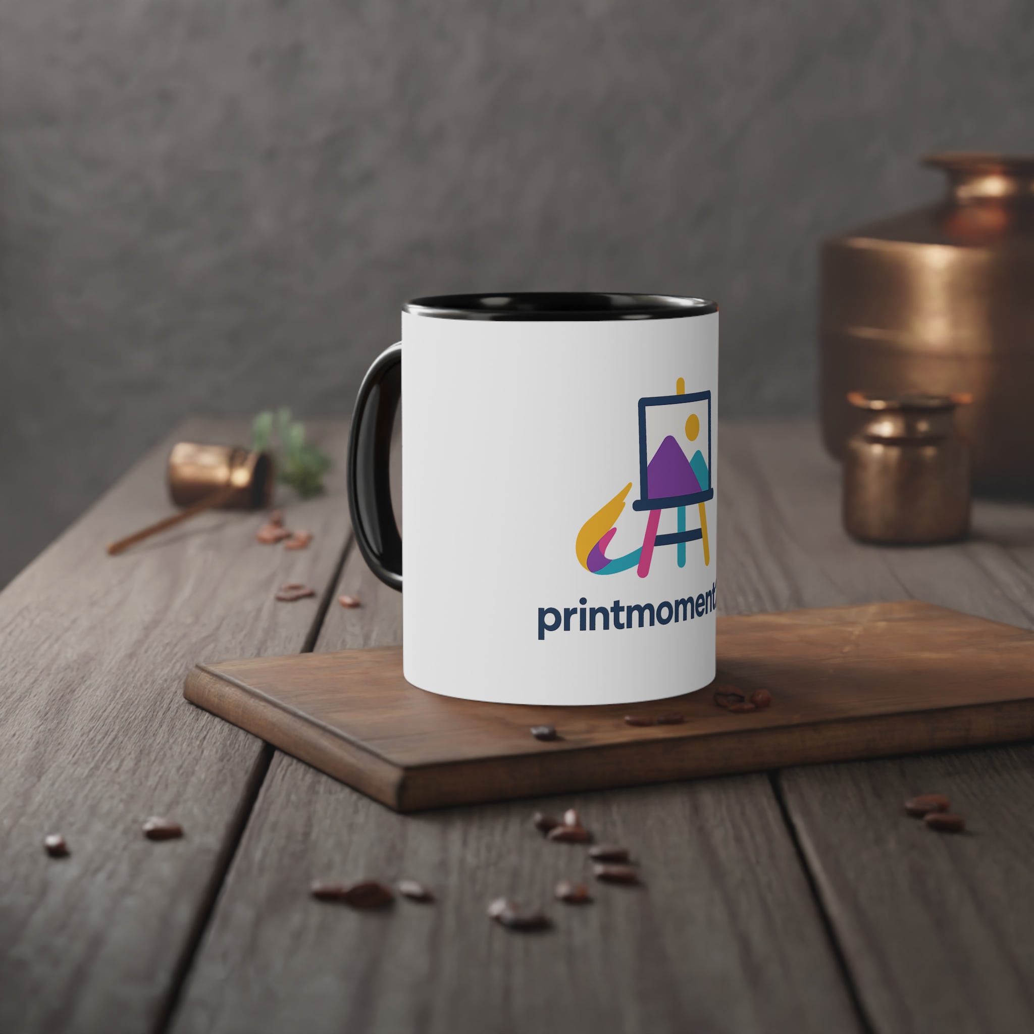 Inspirational Artist Mug - 11oz White Accent Coffee Cup with Colorful Design – Bild 4